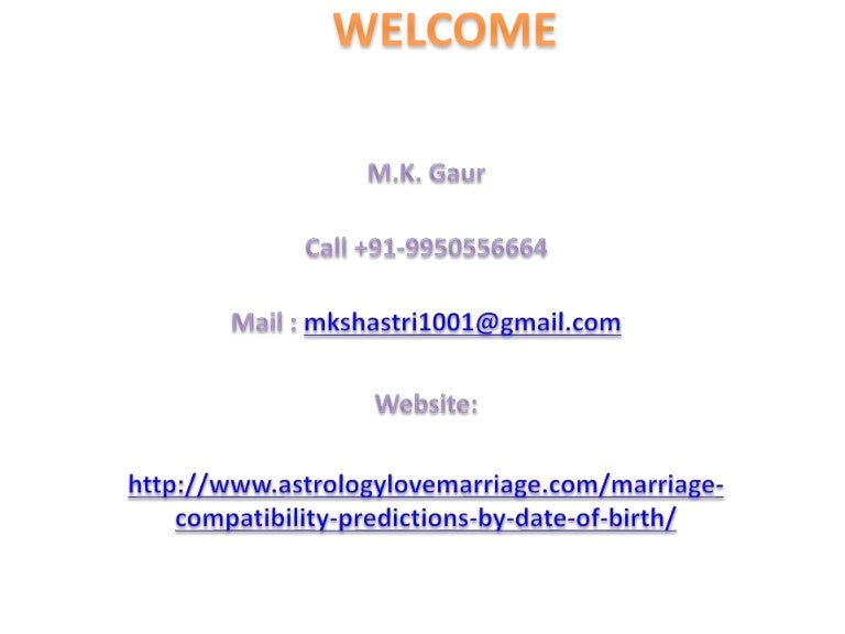 Marriage Compatibility Prediction By Date Of Birth marriage-compatibility-prediction-by-date-of-birth
