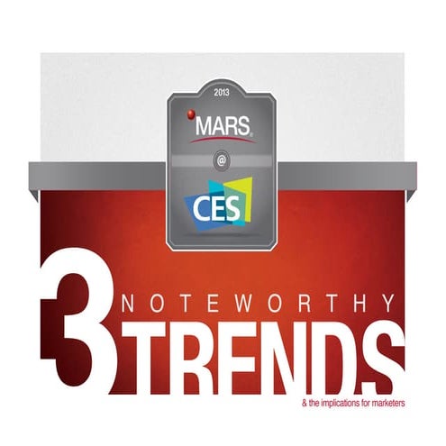 Highlights from CES 2013