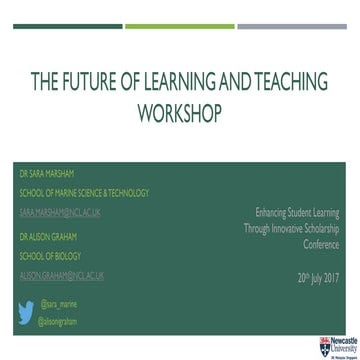 The Future of Learning and Teaching