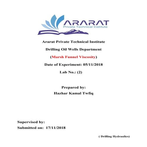 Marsh funnel viscosity2