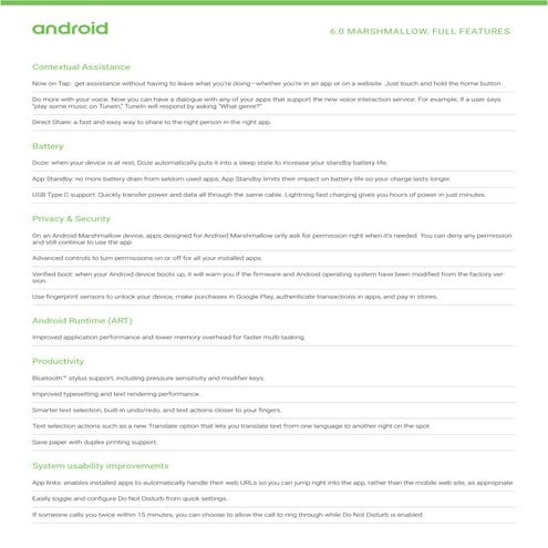 Marshmallow features-print