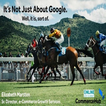 It's Not Just About Google. Well, it is, sort of.
