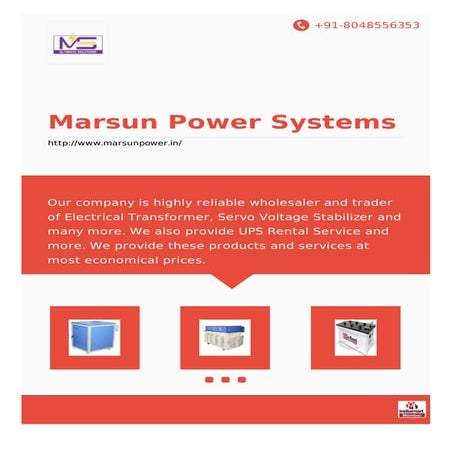 Marsun power-systems
