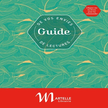 Guide de vos envies de lectures - Librairie Martelle | PDF