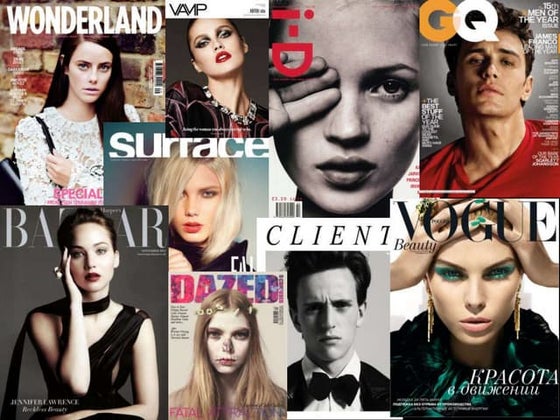 Graphic media language magazine double page spread analysis | PPT
