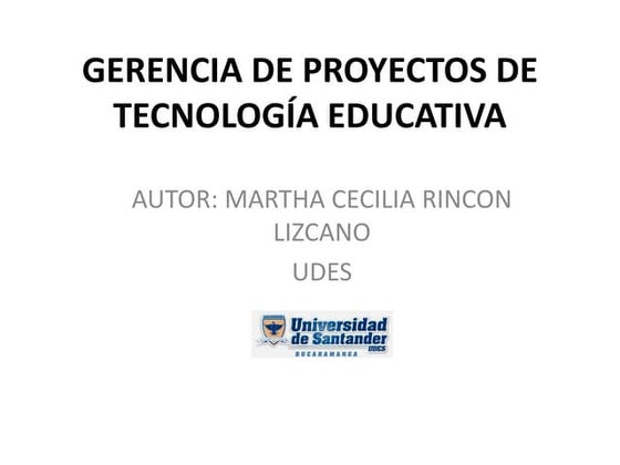 Martha Cecilia Rincon Lizcano presentations
