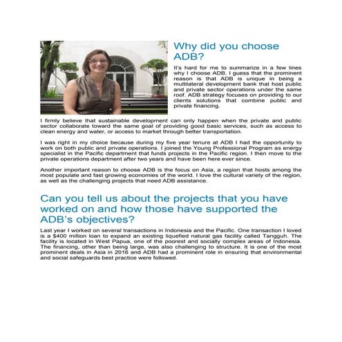 Tina Rohner YPP Interview | PDF