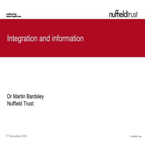 Martin Bardsley integration_information
