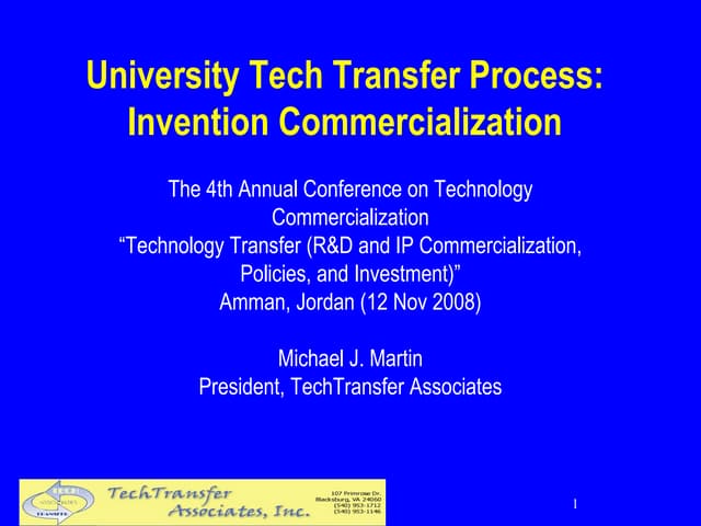 Martin Invention Commercialization Ver 2