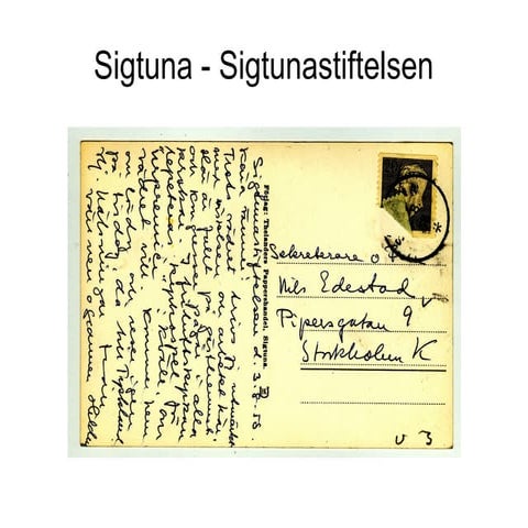 Martin karlssons vykortssamling   sigtunastiftelsen