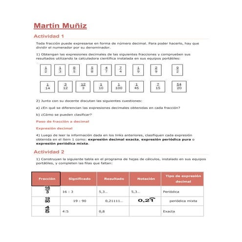 Martin matematica
