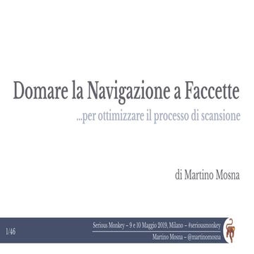 Domare la Navigazione a Faccette per ottimizzare il processo di scansione