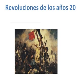 The Revolutions of 20's by Martín ...
