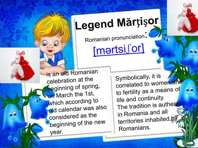 Martishor  romanian legend