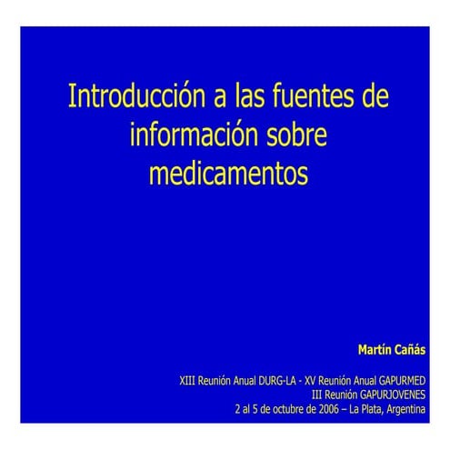 fuentes informacion_medicamentos