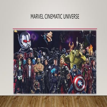 Marvel Cinematic Universe.pptx