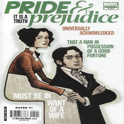 Marvel illustrated pride and prejudice 05