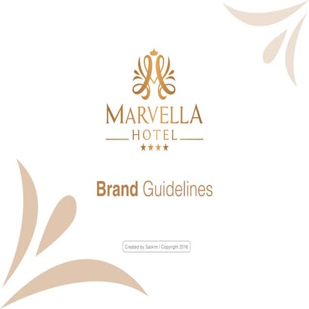 Cẩm nang thiết kế logo và hệ thống nhận diện thương hiệu khách sạn Marvella