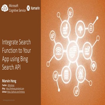 AI: Integrate Search Function into Your App Using Bing Search API.