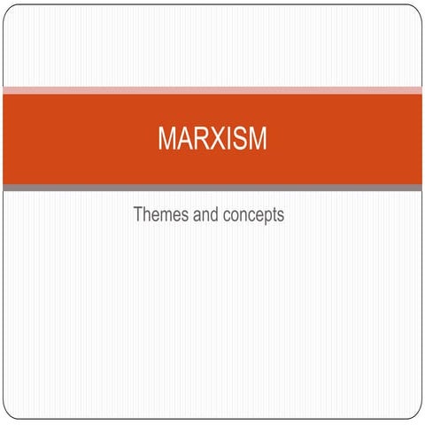 Marxism