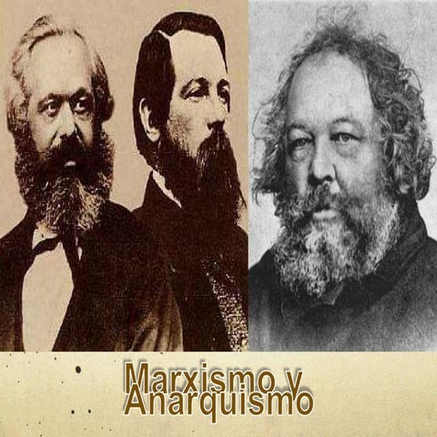 Marxismo vs anarquismo