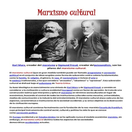 Marxismo cultural | DOCX