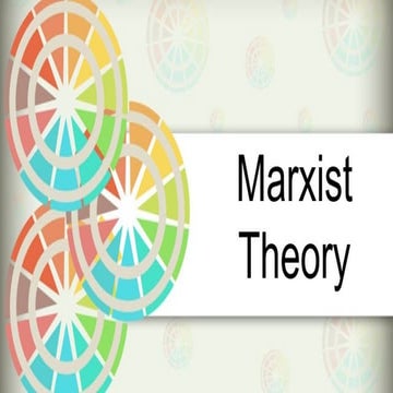 Marxist Theory Week 4.powerpoint present