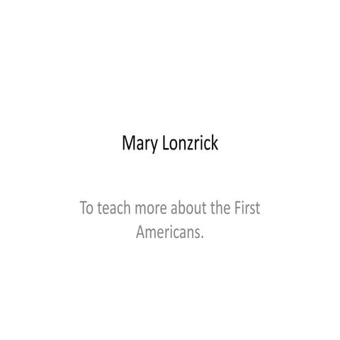 Mary 2 social studies end project powerpoint