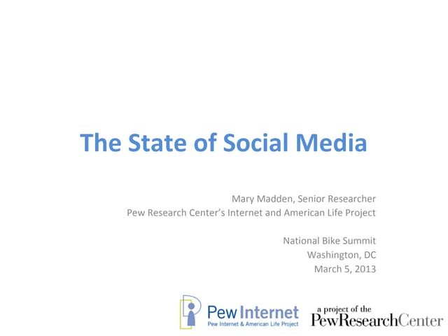 The state of social media