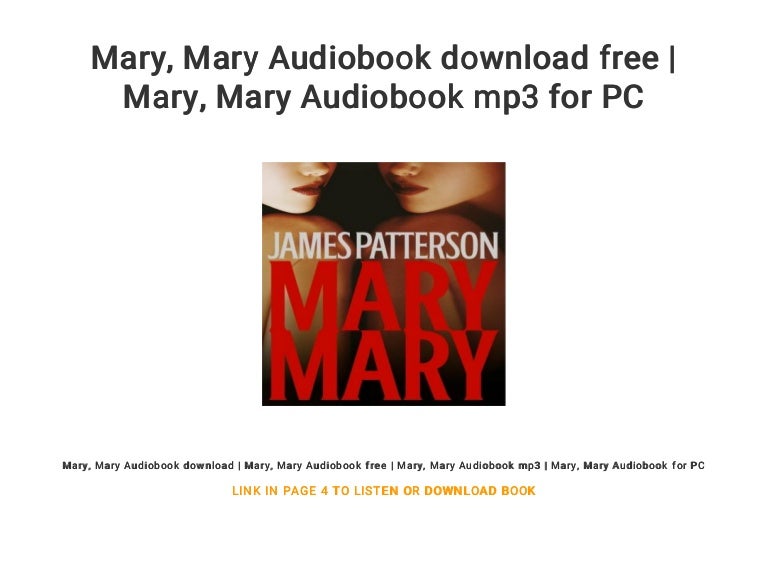 Mary... Mary Audiobook download free Mary... Mary