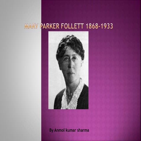 Mary parker follett