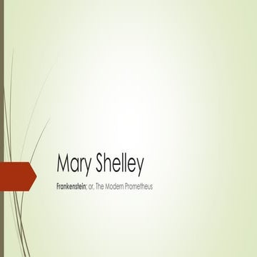 Mary shelley