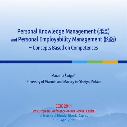 Marzena Swigon. PKM & PEM