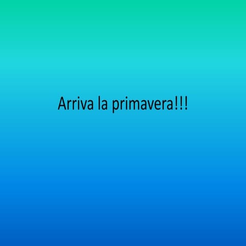 Marzo aprile san pietro