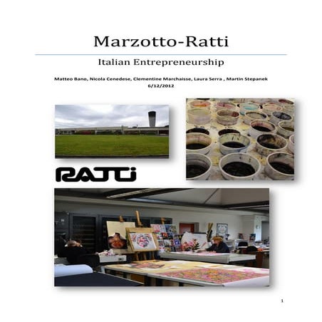 Marzotto - Ratti | PDF
