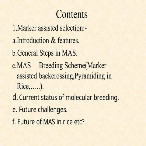 MAS170508183846 marker assisted selection.pptx