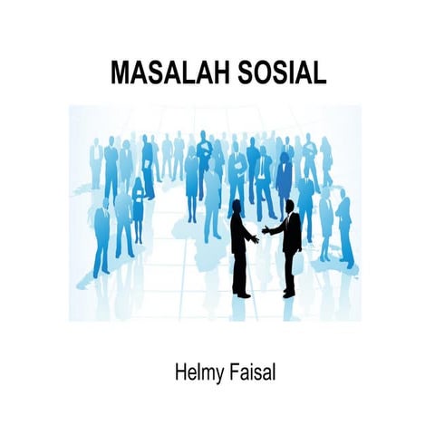 Masalah sosial