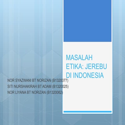 Masalah jerebu | PPTX