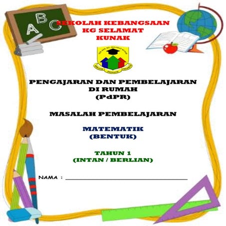 Masalah pembelajaran matematik tahun 1