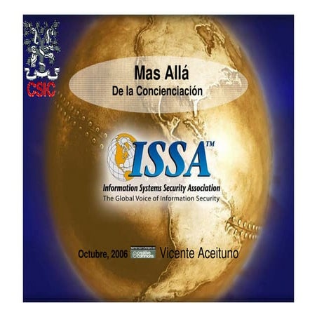 Mas allá de la Concienciación