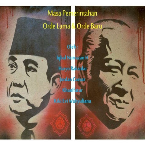 Masa Pemerintahan Orde Lama dan Orde Baru
