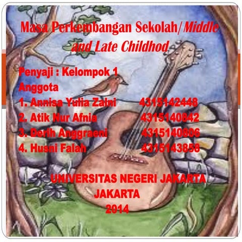 Masa perkembangan sekolah