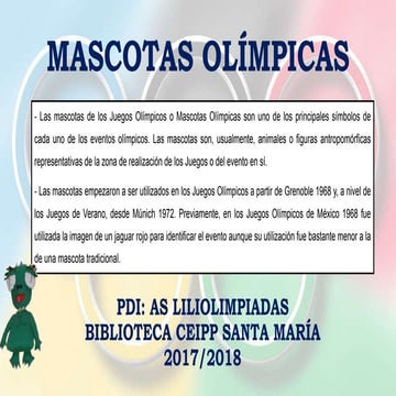 Mascotas olímpicas