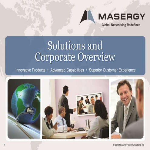 Masergy Corporate Overview Oct2010