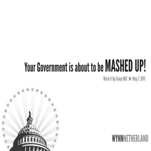 Your government is Mashed UP!