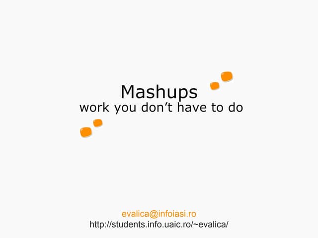 Mashups