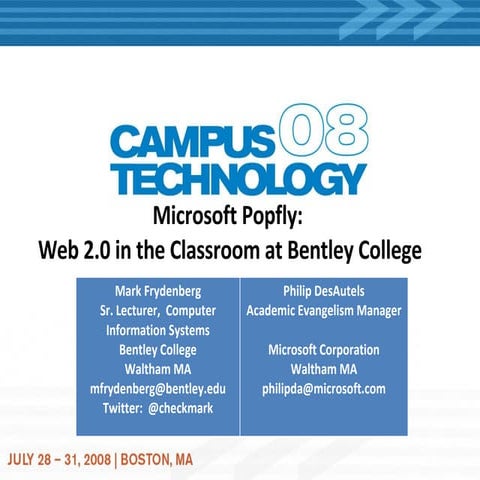 Mashups Campus Tech