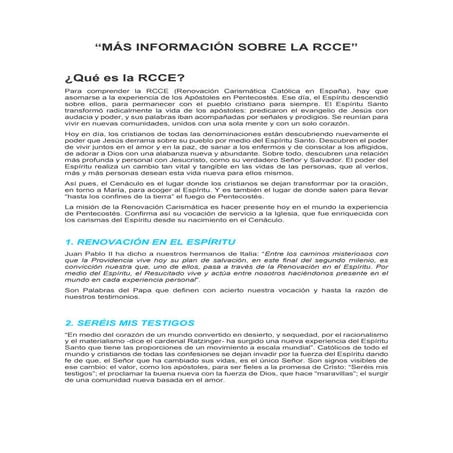 Más información sobre la RCCE | PDF