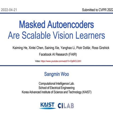 Masked Autoencoders Are Scalable Vision Learners.pptx