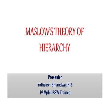 MASLOW’S THEORY OF HEIRCHAITY.pptx